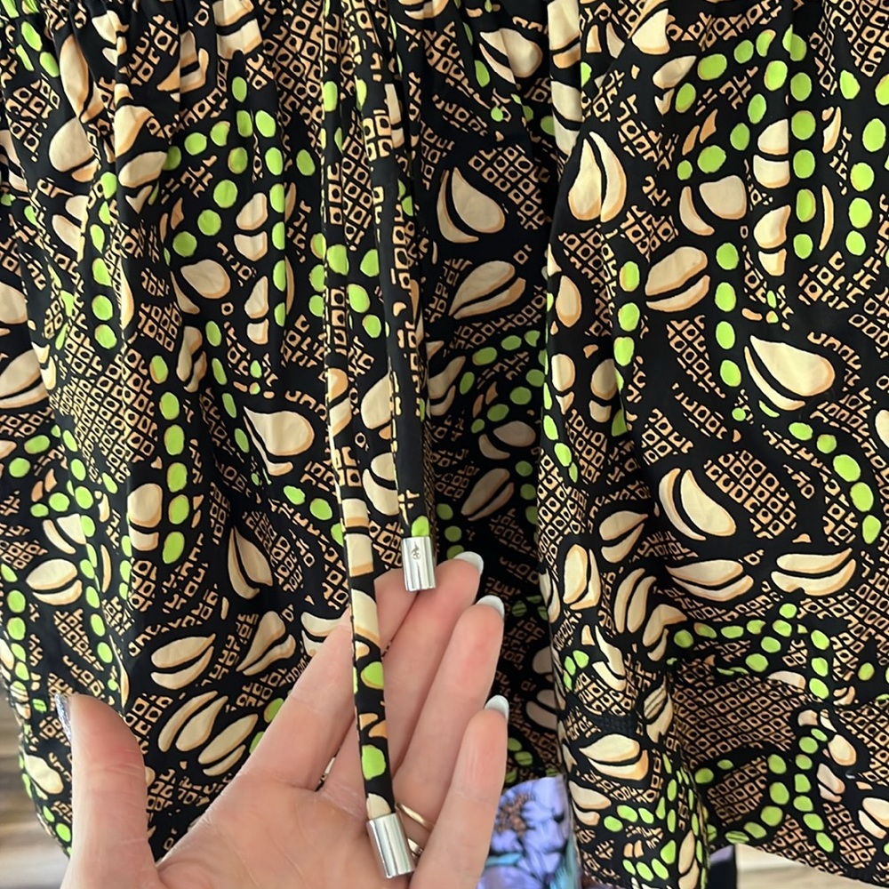 ALC NWT Stunning Off Shoulder Print Dress Size US‎ 6 - Picture 8 of 9